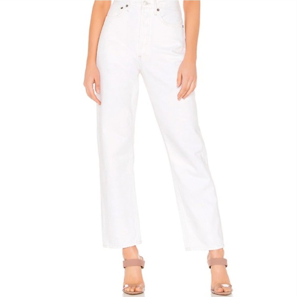 AGOLDE 90's Mid Rise Loose Jeans in Behold